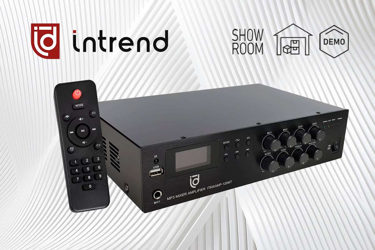 Микшеры- усилители Intrend ITMXAMP-120MT/60MT доступны для заказа