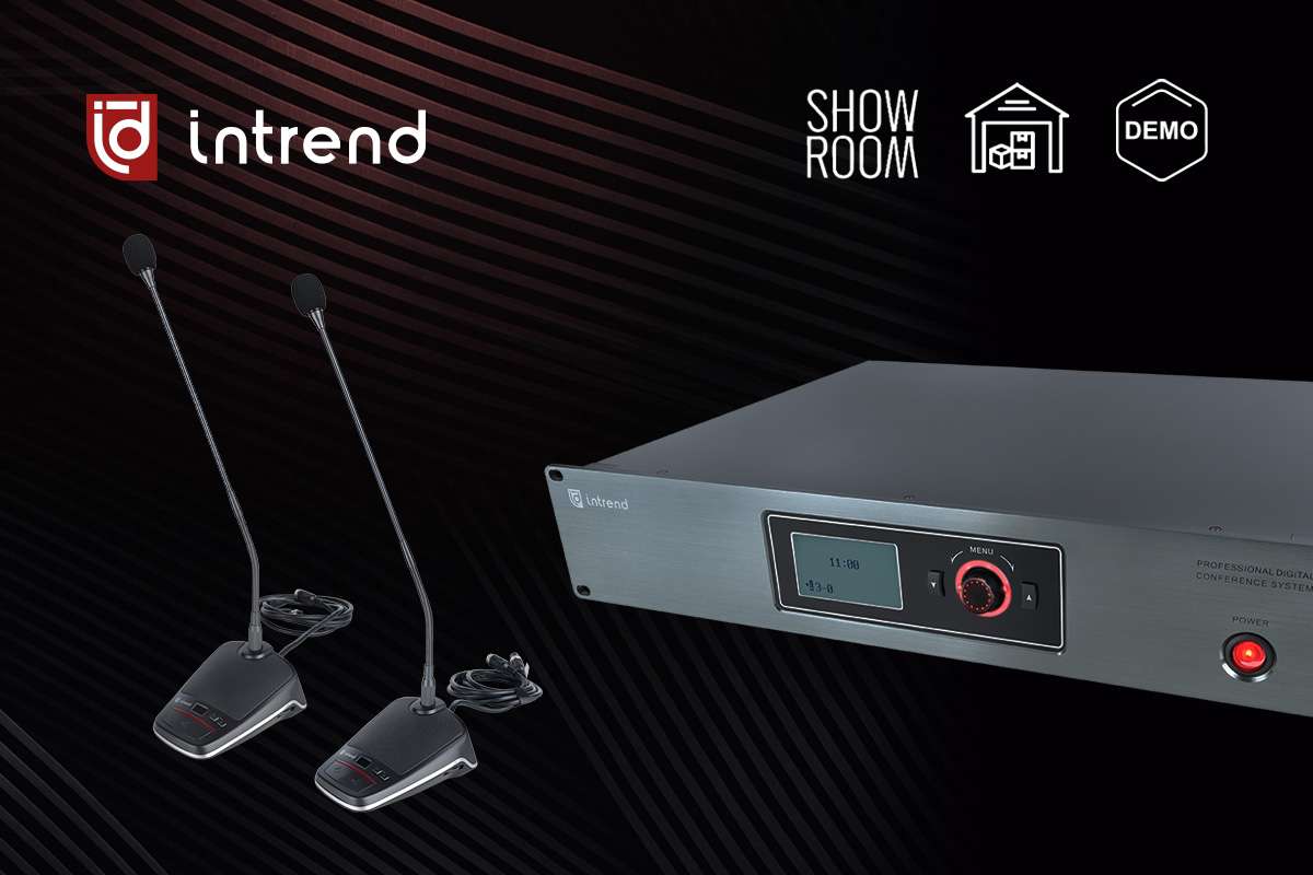 Intrend ICS Standart ─ проводная дискуссионная конферец-система со склада AUVIX